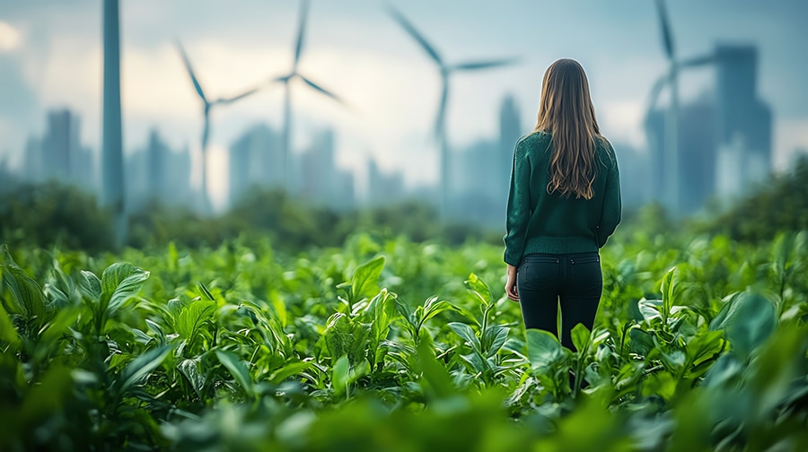 Green energy Landscape